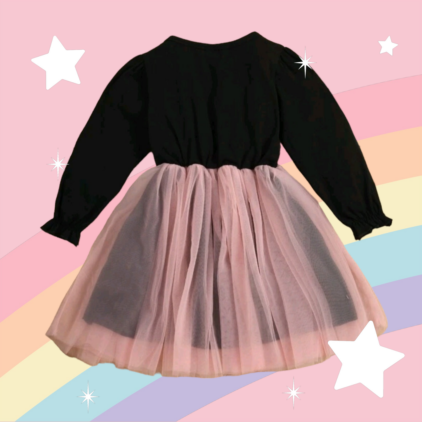 Swan Long Sleeve Dress 1001102