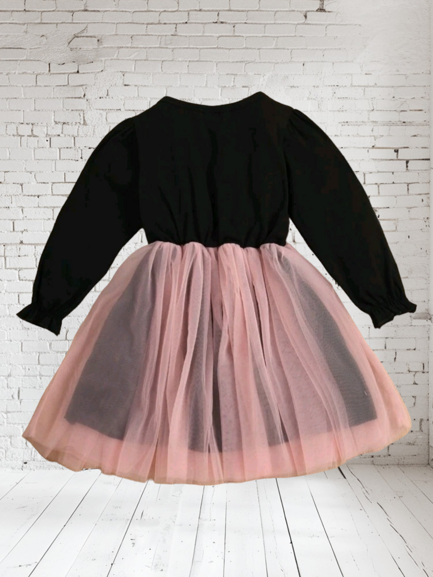 Swan Long Sleeve Dress 1001102