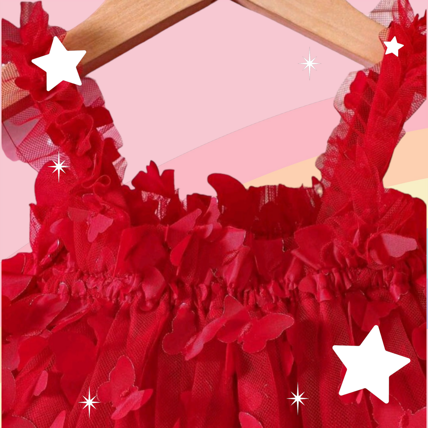 Red Butterfly Dress  1000225