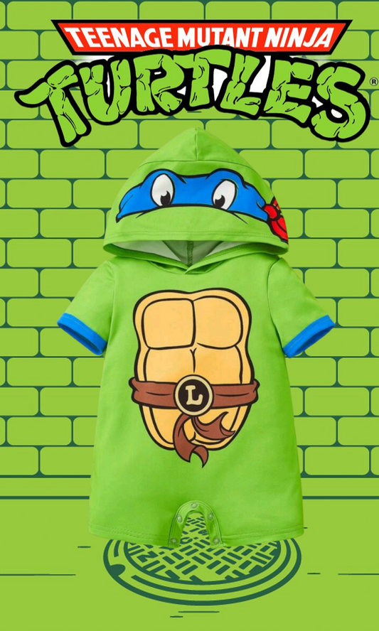Ninja Turtles Hooded Romper 2000175