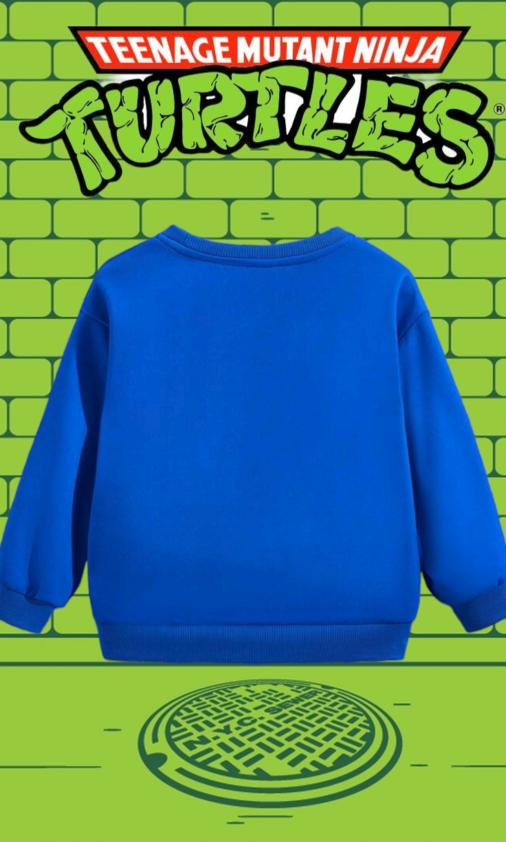 Ninja Turtles Long Sleeve Crewnek Top 2000177