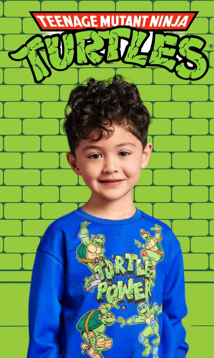 Ninja Turtles Long Sleeve Crewnek Top 2000177