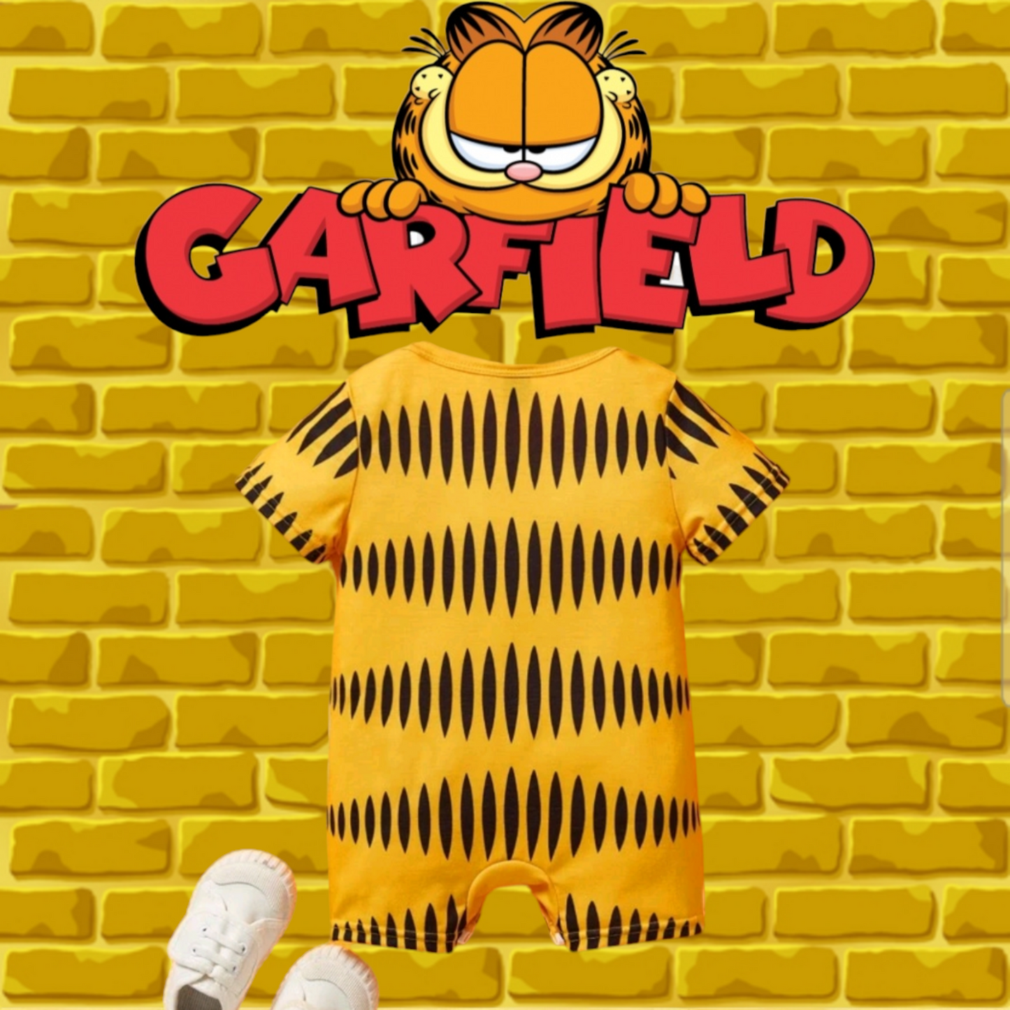 Garfield Romper Gender Neutral 