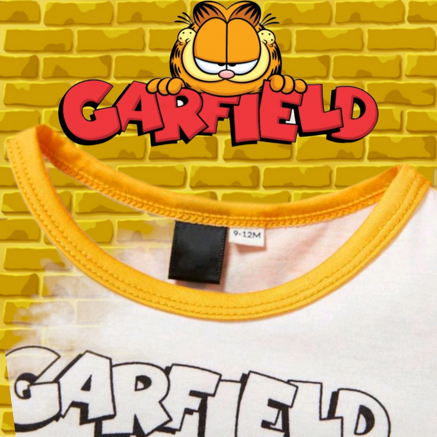 Garfield Romper Gender Neutral 