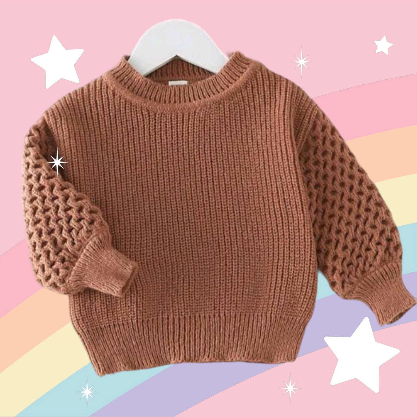 Moca Knitted Sweater,  Gender Neutral