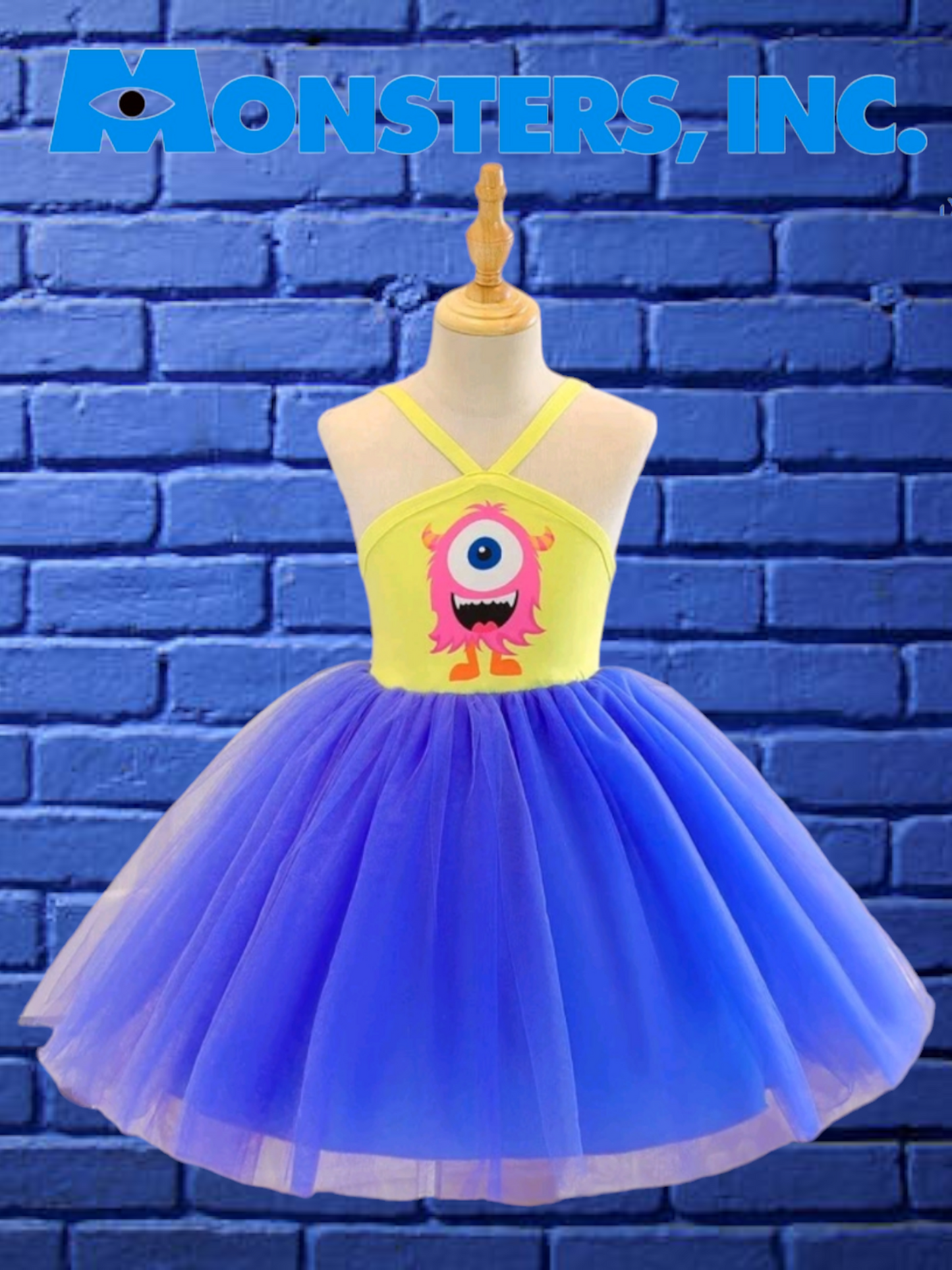 Monsters Inc. Tutu Dress