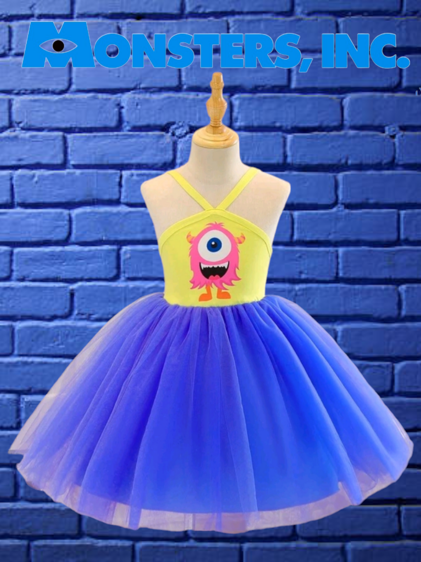 Monsters Inc. Tutu Dress 10001011
