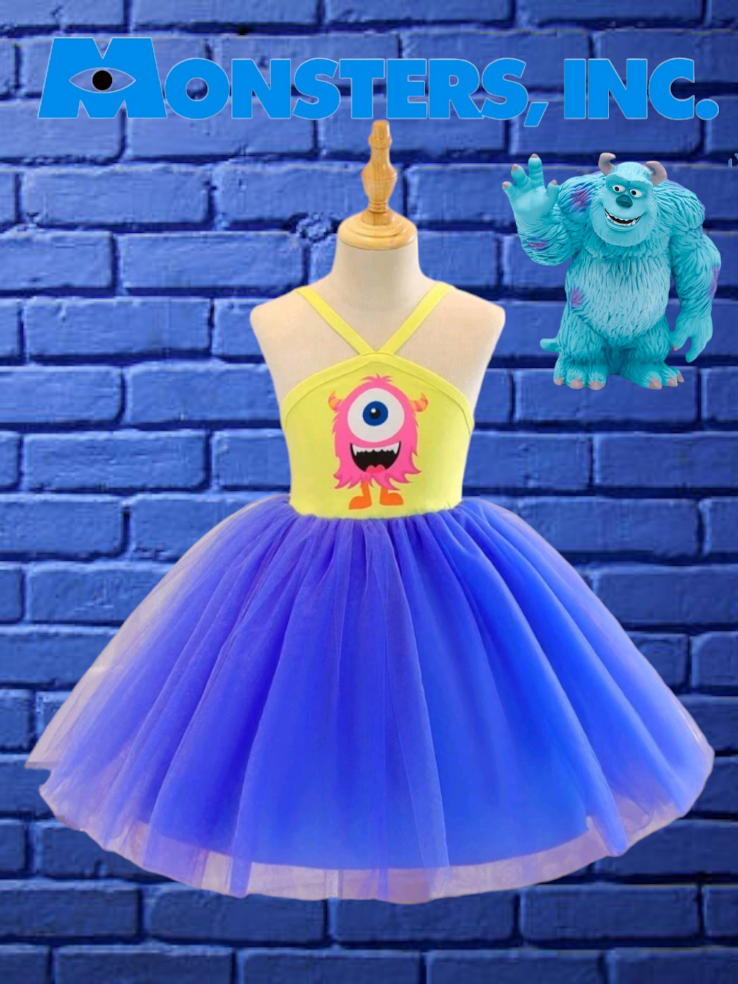 Monsters Inc. Tutu Dress