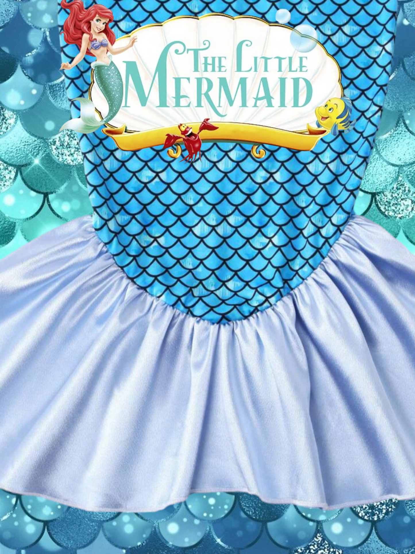 Little Mermaid Costume 1000148