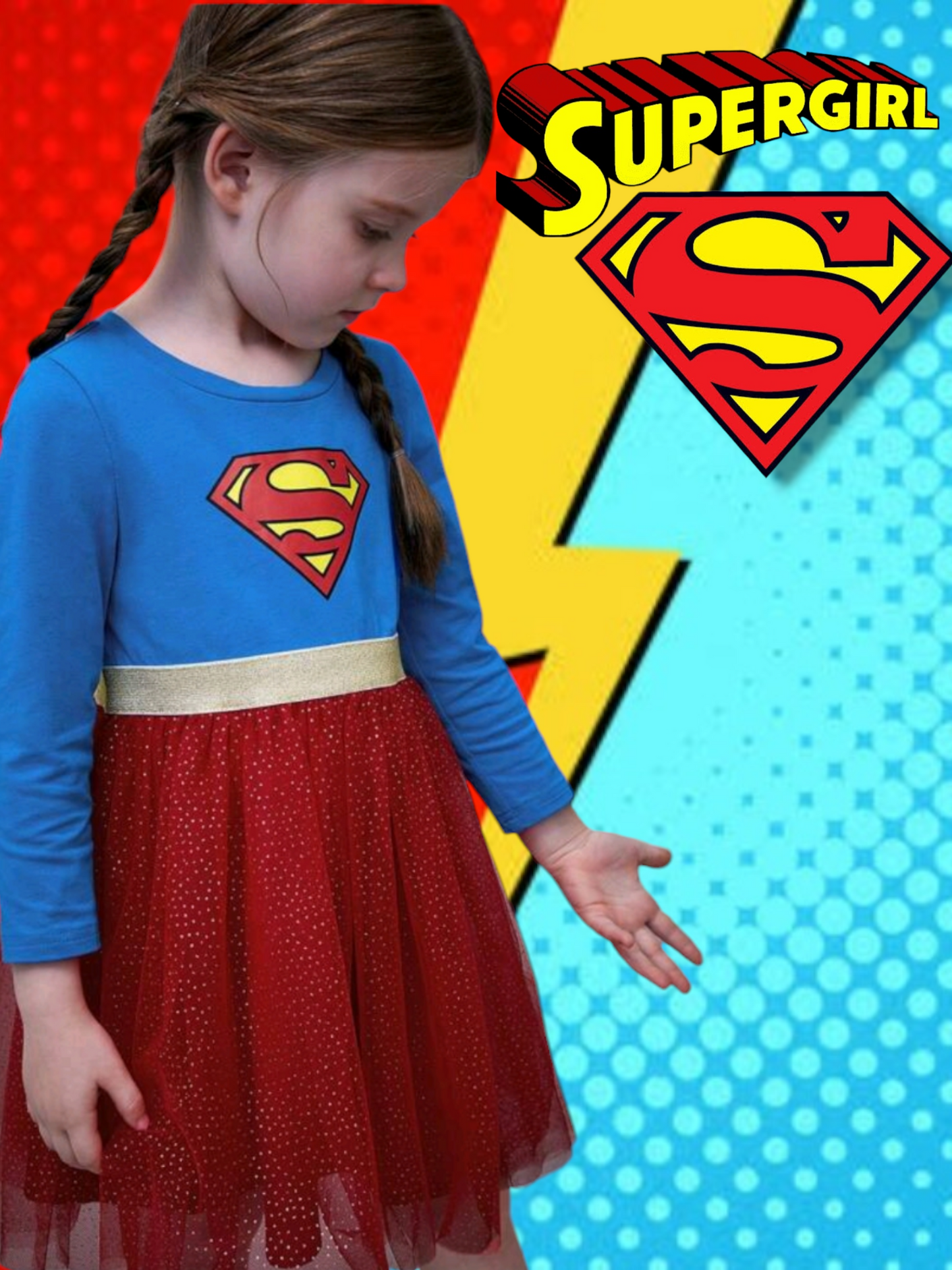 Super Girl Dress #1000553