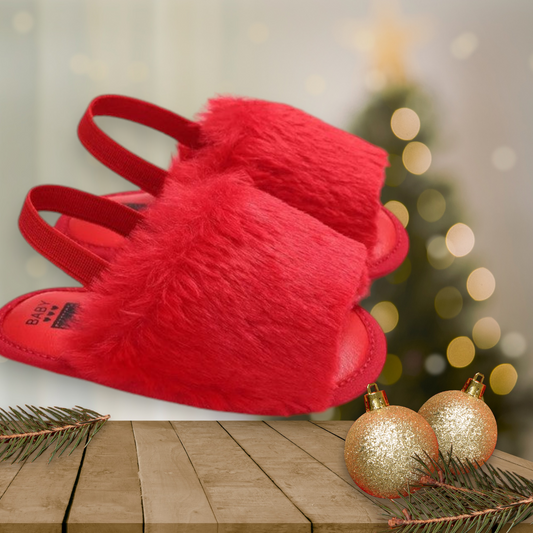 Red Slippers /  Sandals 