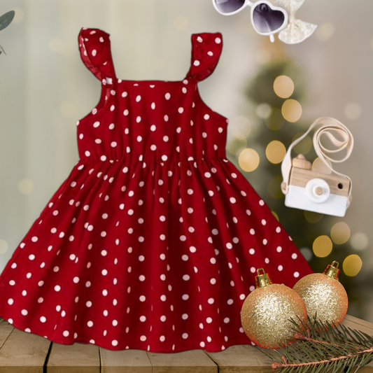 Red Polka Dress