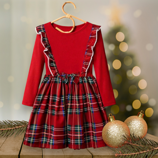 Red Tartan Dress