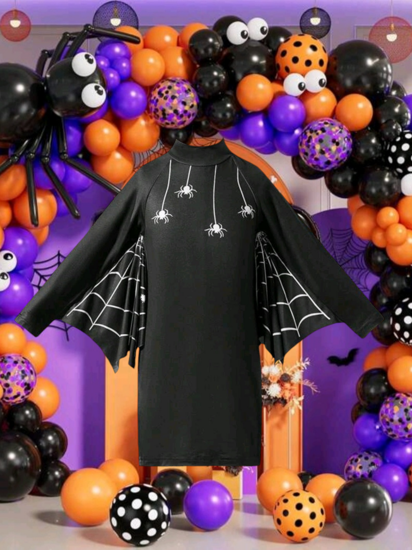 Webbed Spider Dress  1001032