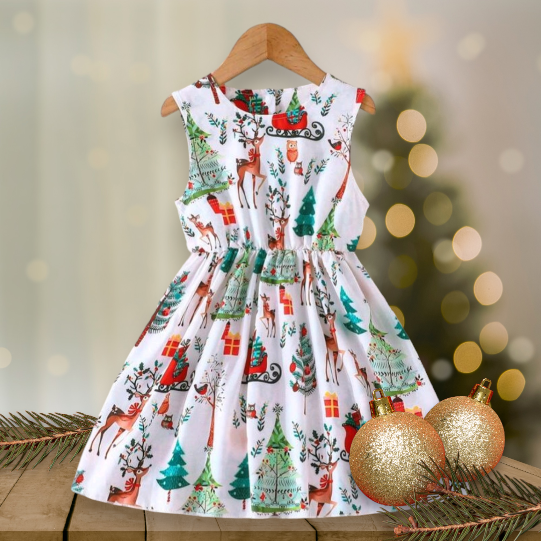 Girls Christmas Dress #100029