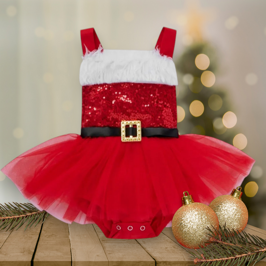 Santa Christmas Romper #1000665