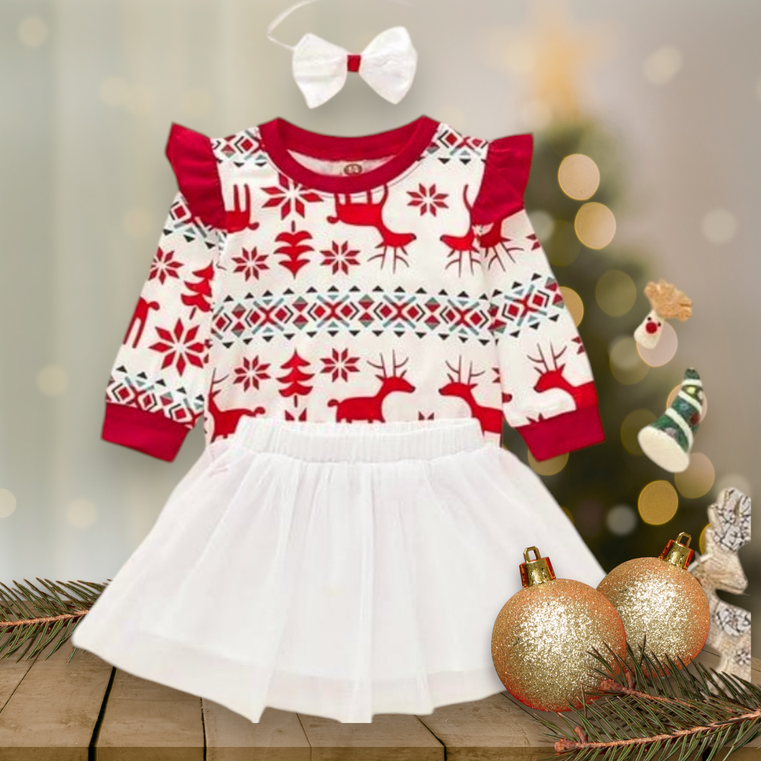 Christmas Tutu Set and Headband