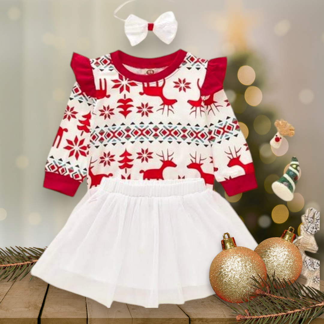 Christmas Tutu Set and Headband 1001077