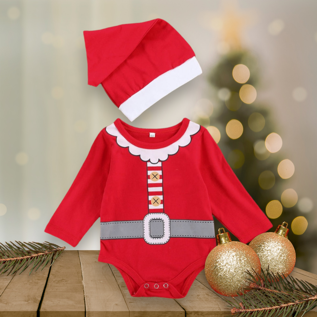 Christmas Romper and Hat 2000321