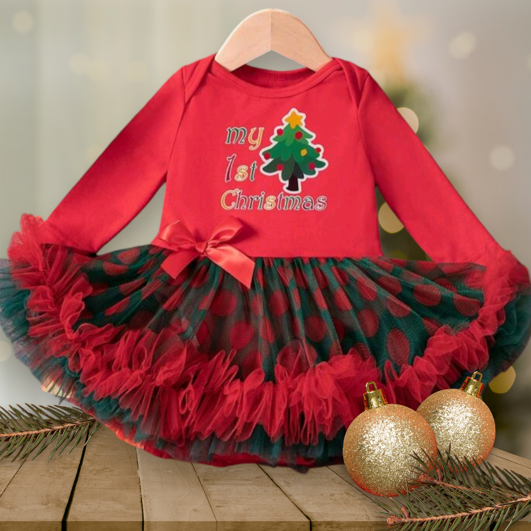 My First Christmas Romper and Tutu 1001187