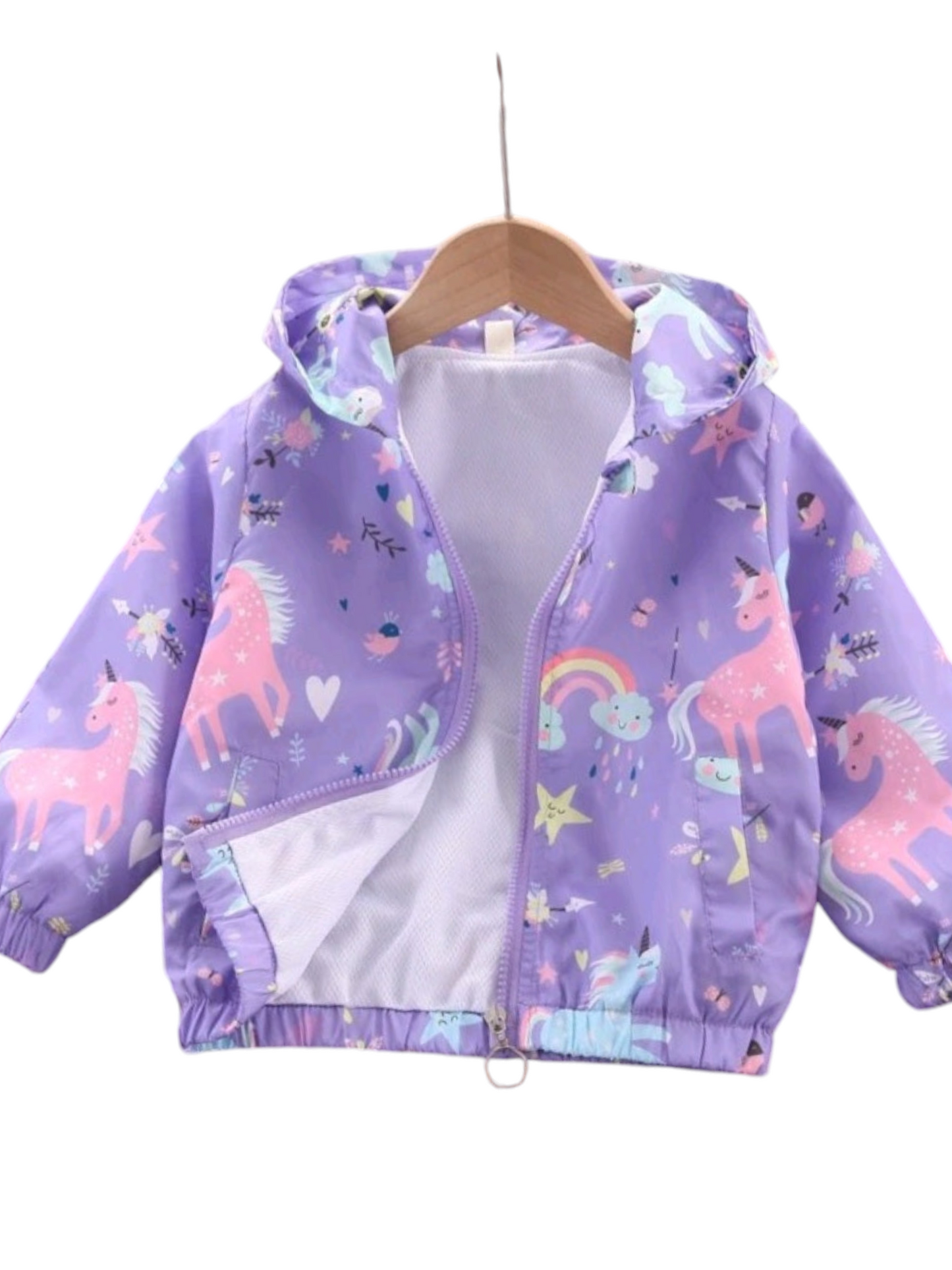 Purple Unicorn Windbreaker #1001028