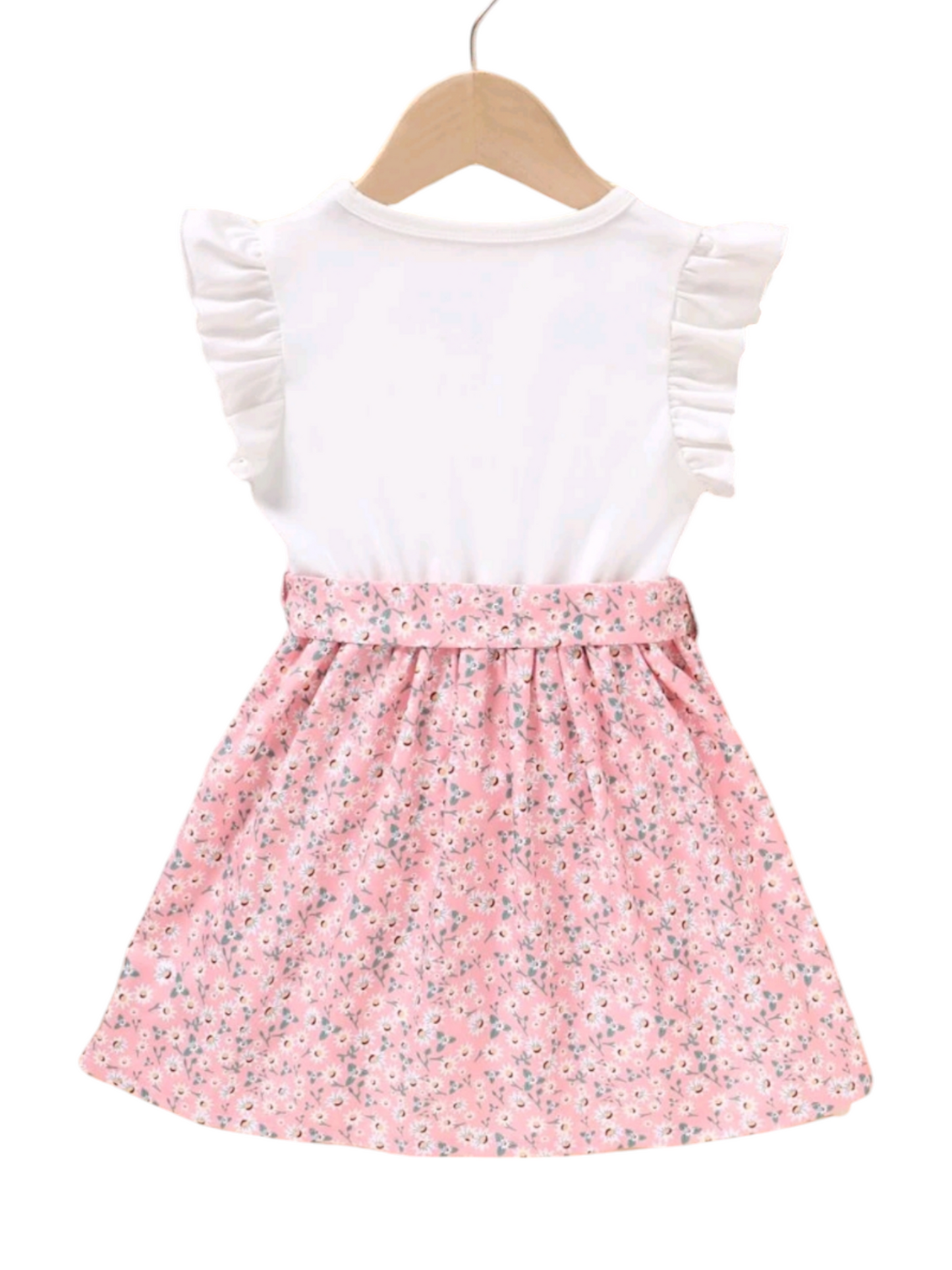 Floral Heart Dress Pink 