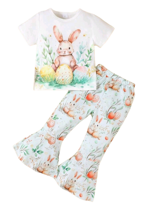 Bunny T-shirt and Bellbottoms 100029