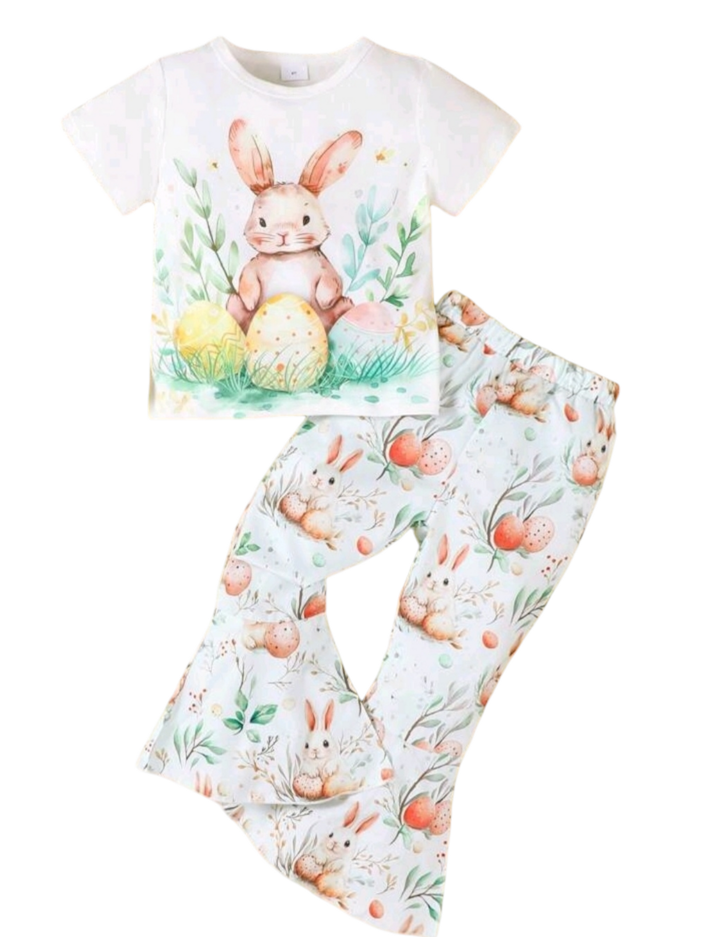 Bunny T-shirt and Bellbottoms 100029