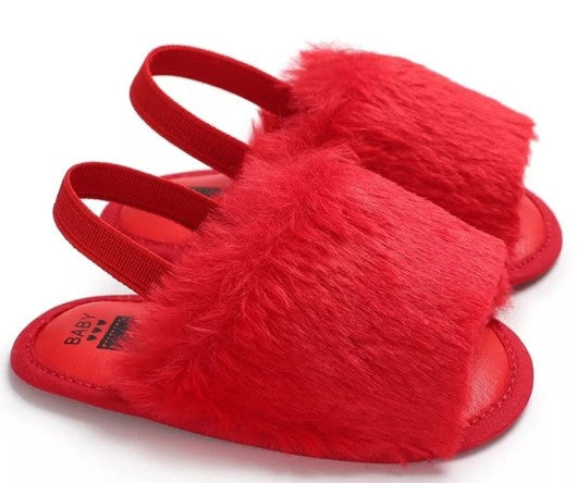 Red Slippers /  Sandals 
