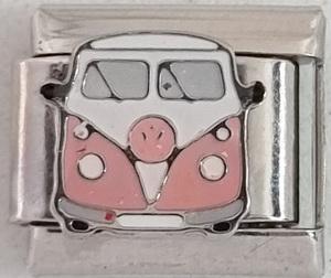 Pink VW Bus 9mm Charm