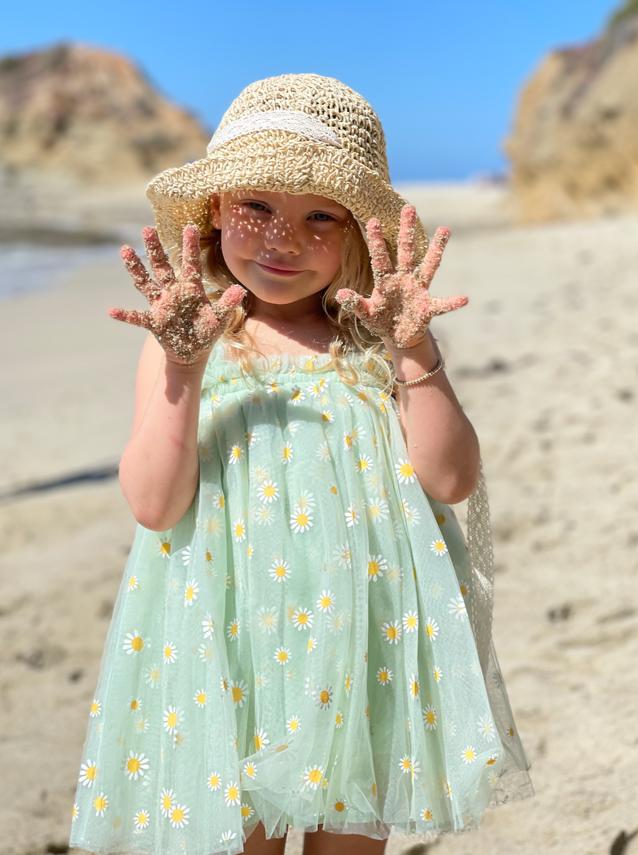 Green Daisy Dress 1000282