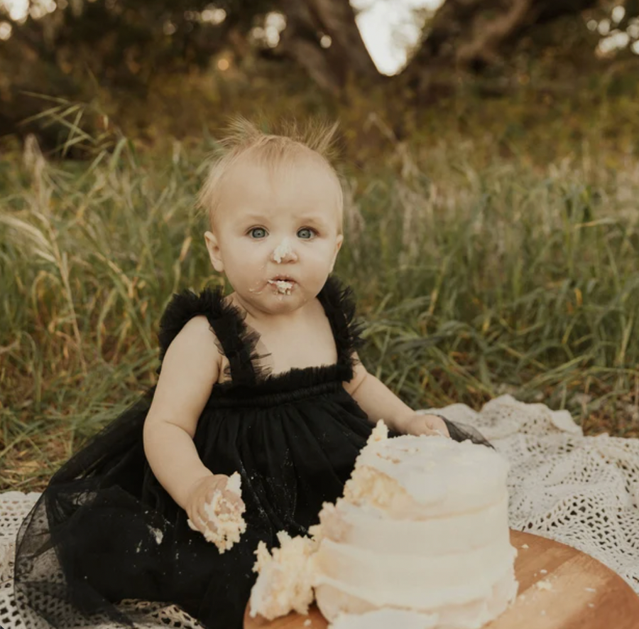 Black Tulle Dress 1000165