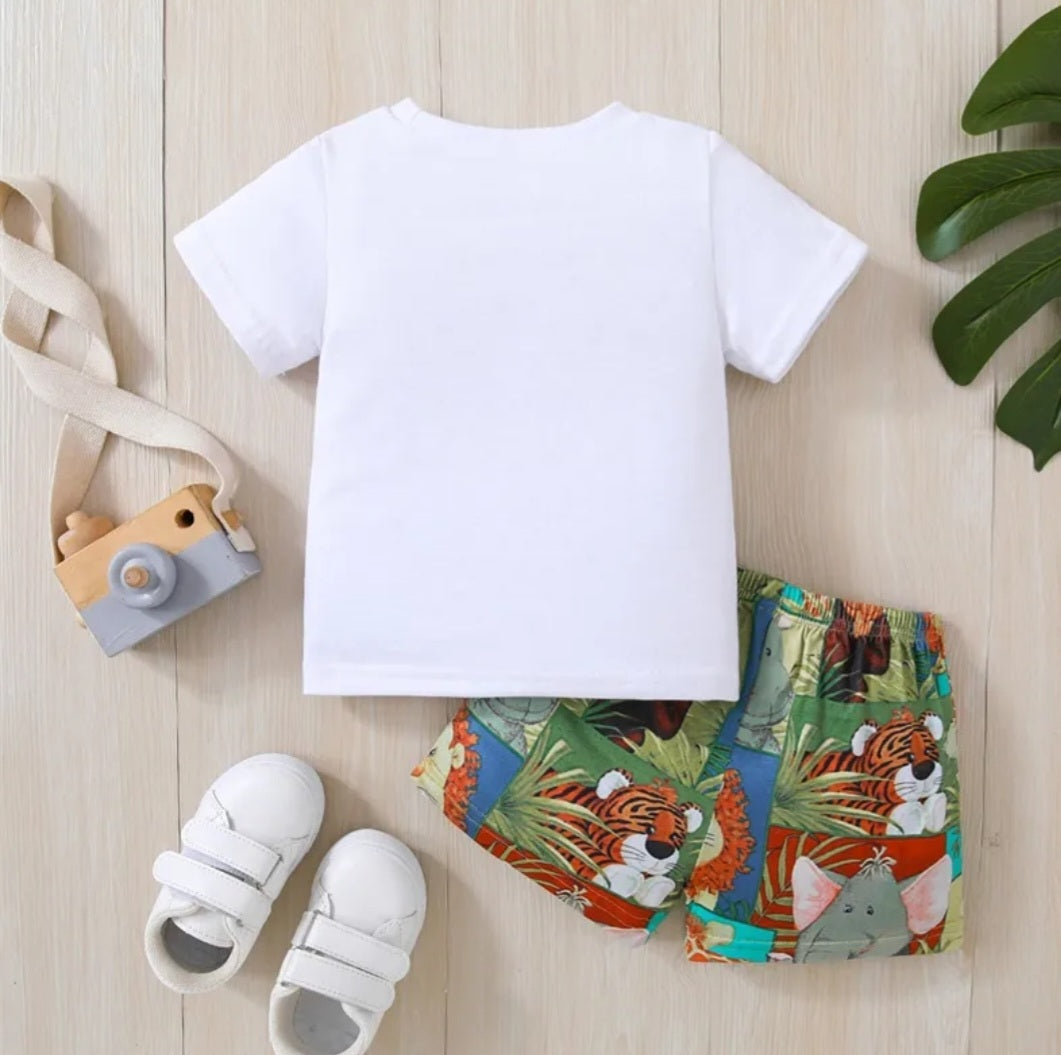 Two Wild T-shirt and Shorts  200064