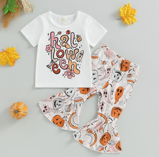 Halloween T-shirt and Bell Bottoms 100094