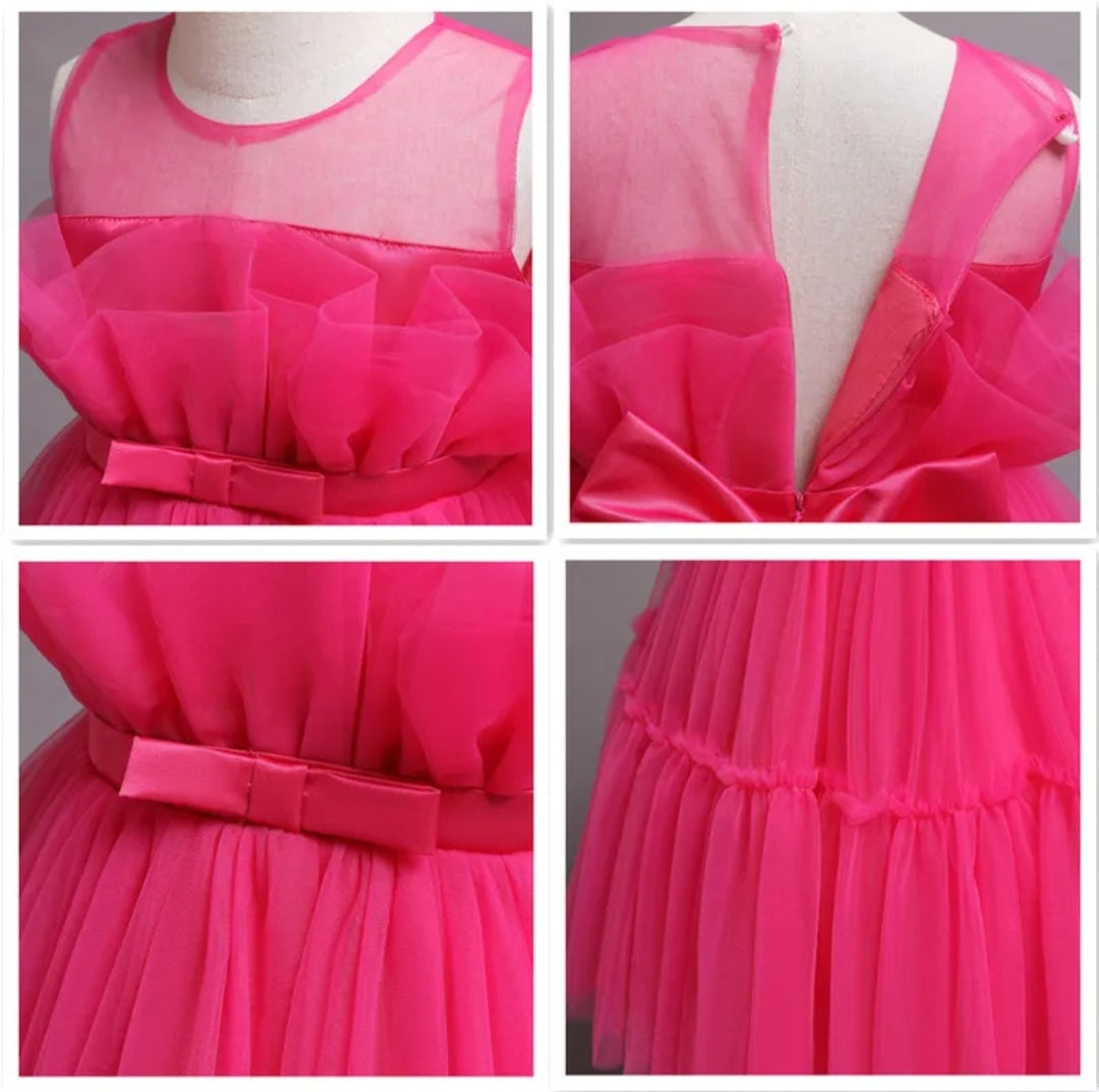 Cerise Pink Special Occasion Dress 