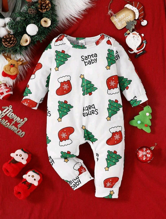 Santa Baby Christmas Romper (Gender Neutral)