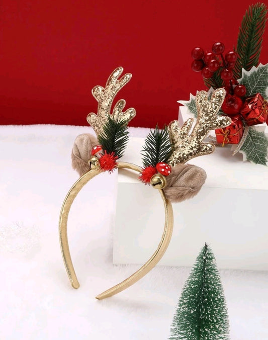 Christmas Reindeer Headband. 