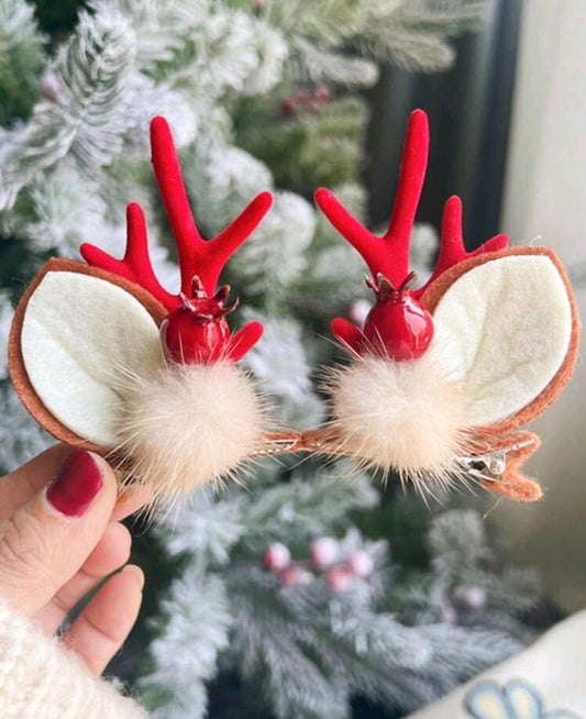 Christmas Reindeer Clips