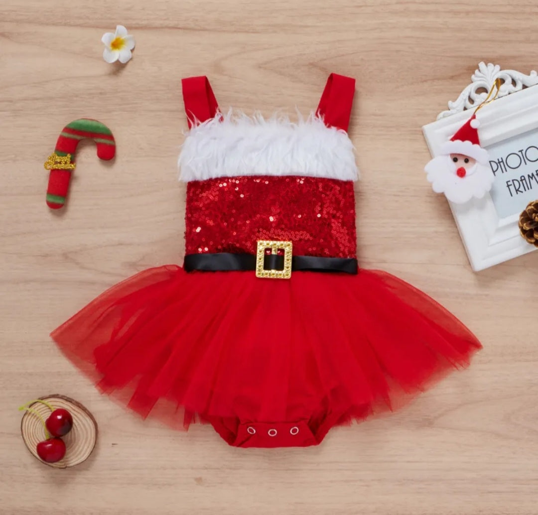 Santa Christmas Romper 