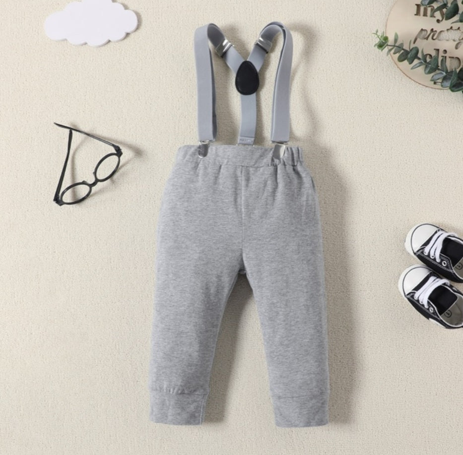 Wild One Birthday Outfit Gray