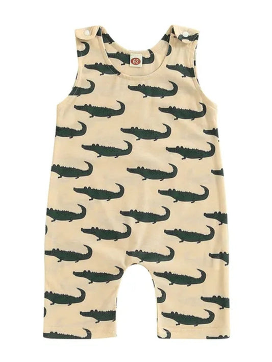 Crocodile Romper Gender Neutral 
