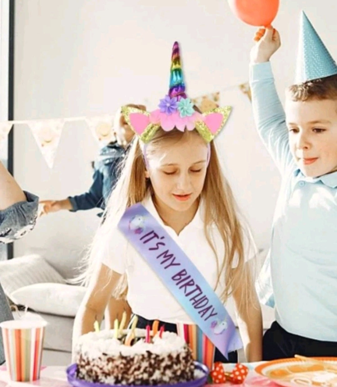 Unicorn Hair Accessory and Sash