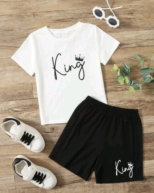 King T-shirt and Shorts