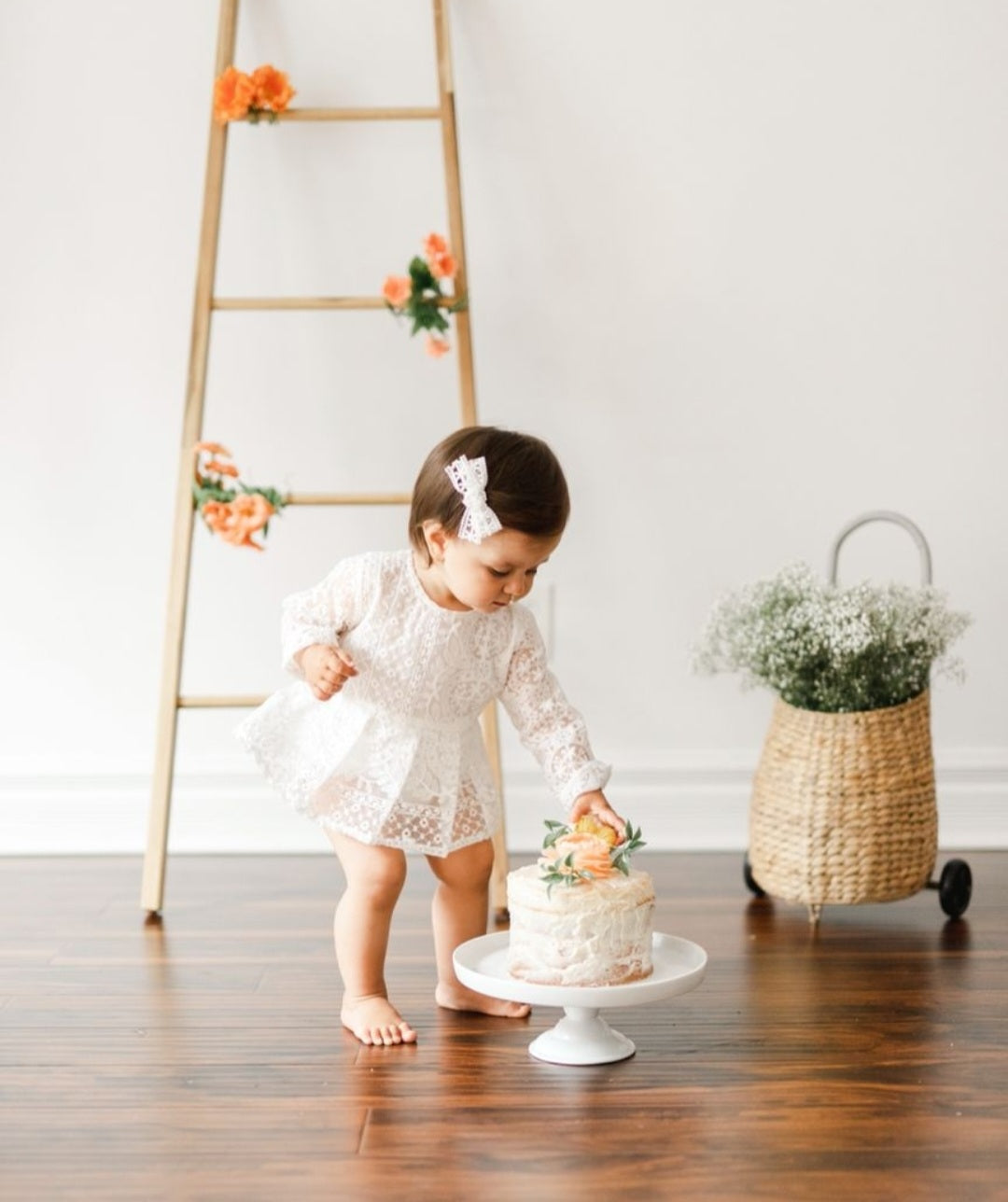 Long Sleeve Lace Romper Dress 1000667