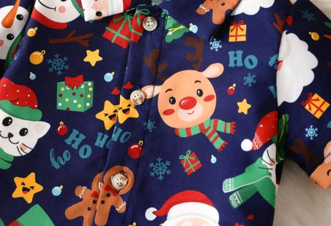 Christmas Shirt and Shorts