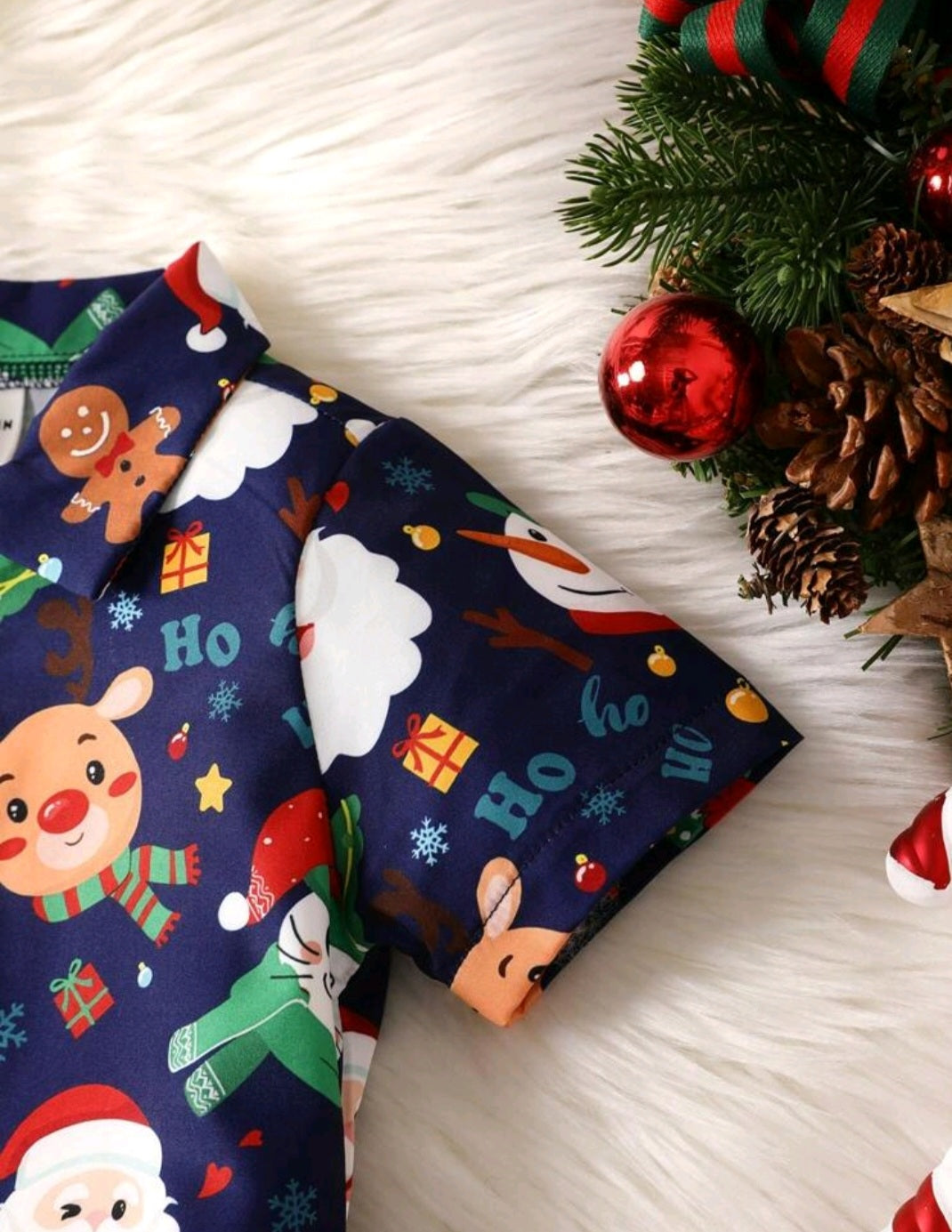 Christmas Shirt and Shorts