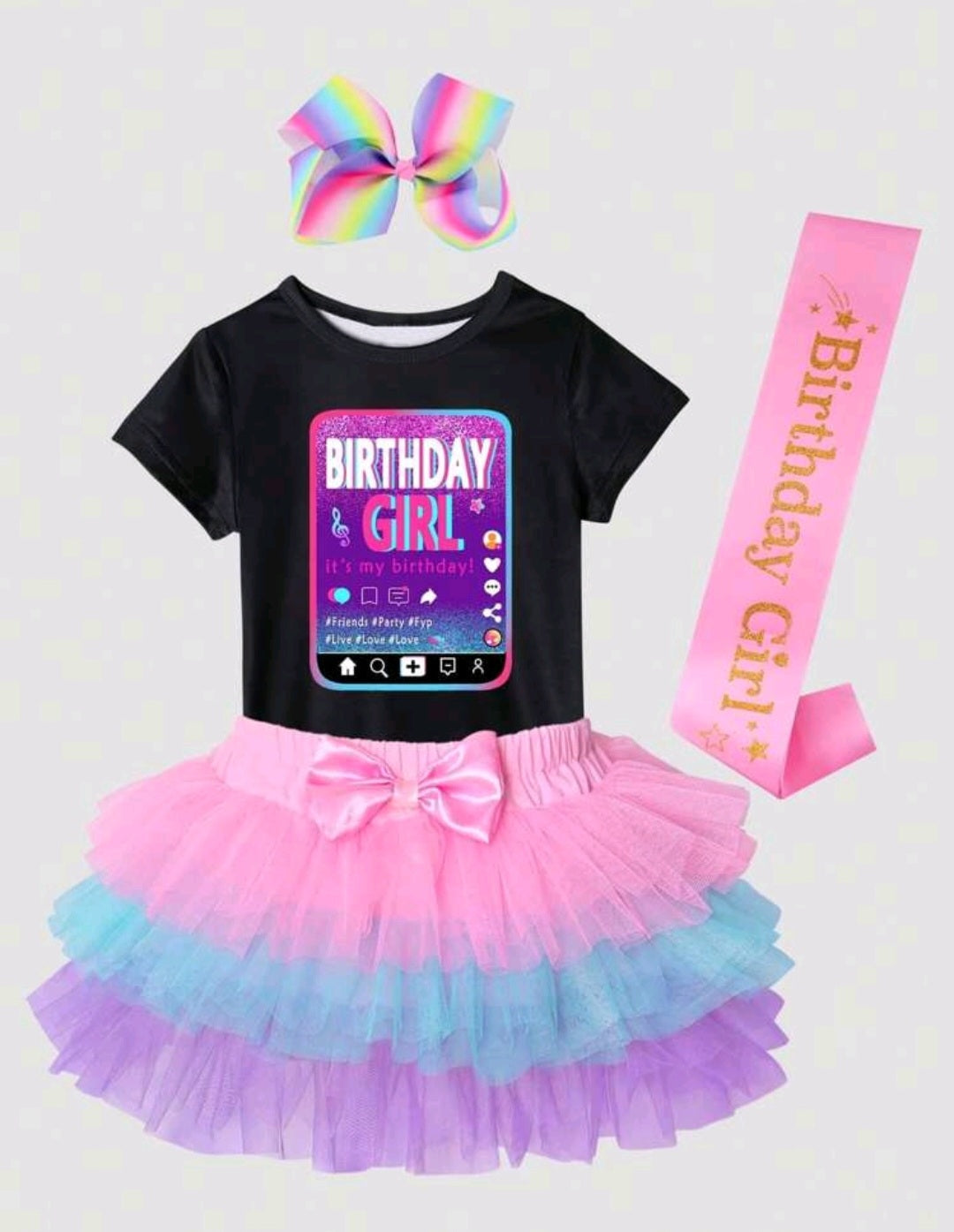 4 PSC Happy Birthday Outfit