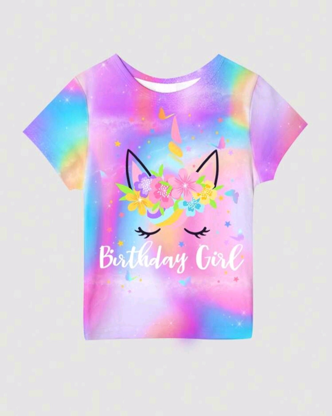 4 PSC Happy Birthday Unicorn Outfit  #1001041