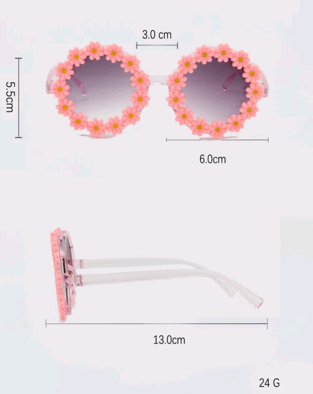 3PSC Daisy Sunglass Set