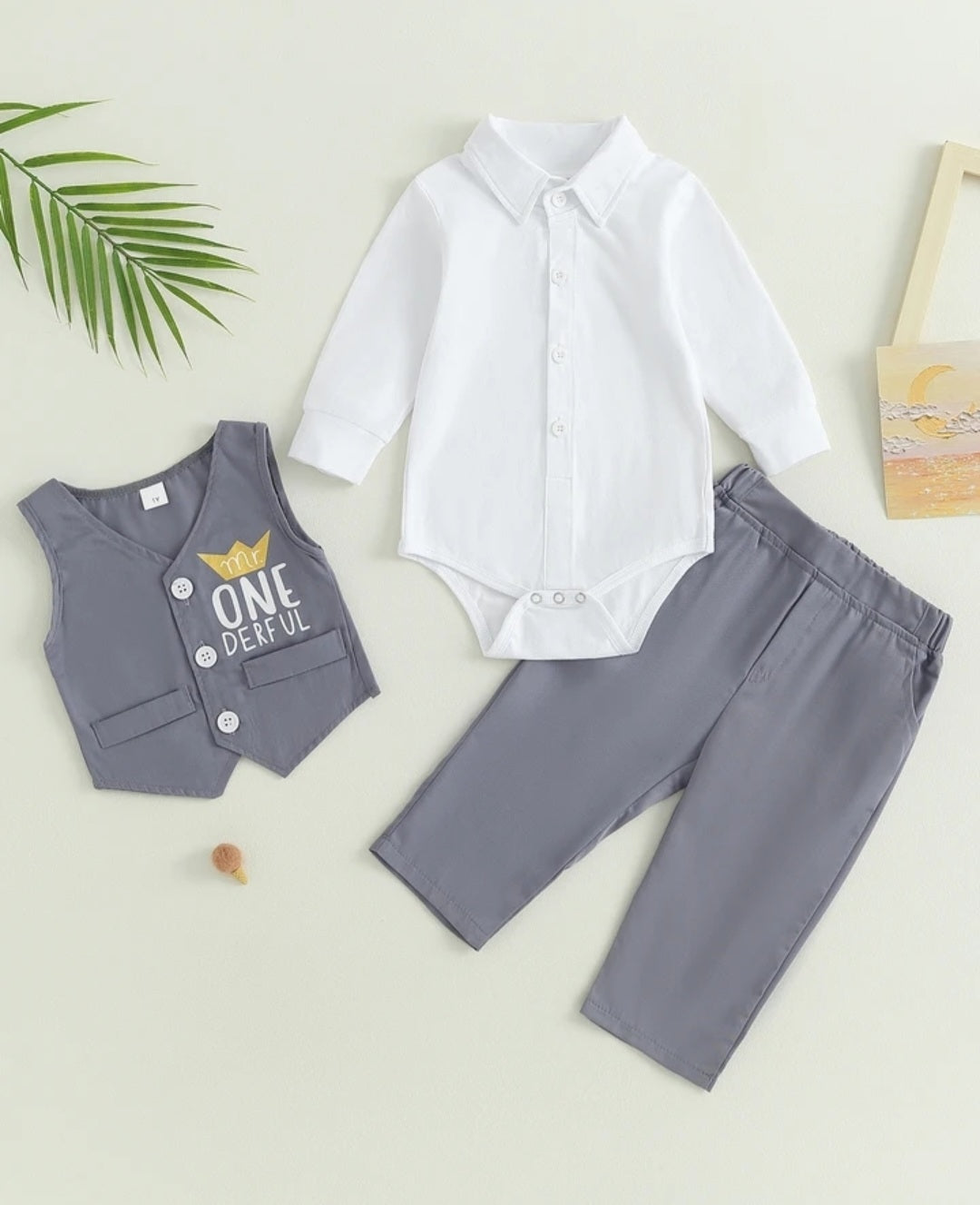 Mr One Derful Birthday Outfit  2000275